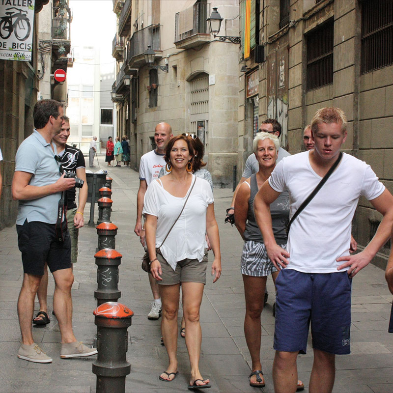 De Wandeltour door Barcelona